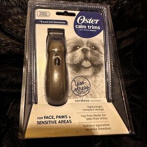 Oster Calm Trims Cordless Trimmer - Silver